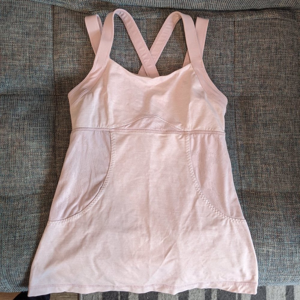 Lululemon Tank Top with Shelf Bra